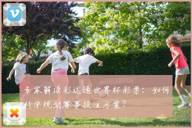 专家解读彩运通世界杯彩票：如何科学规划赛事投注方案？